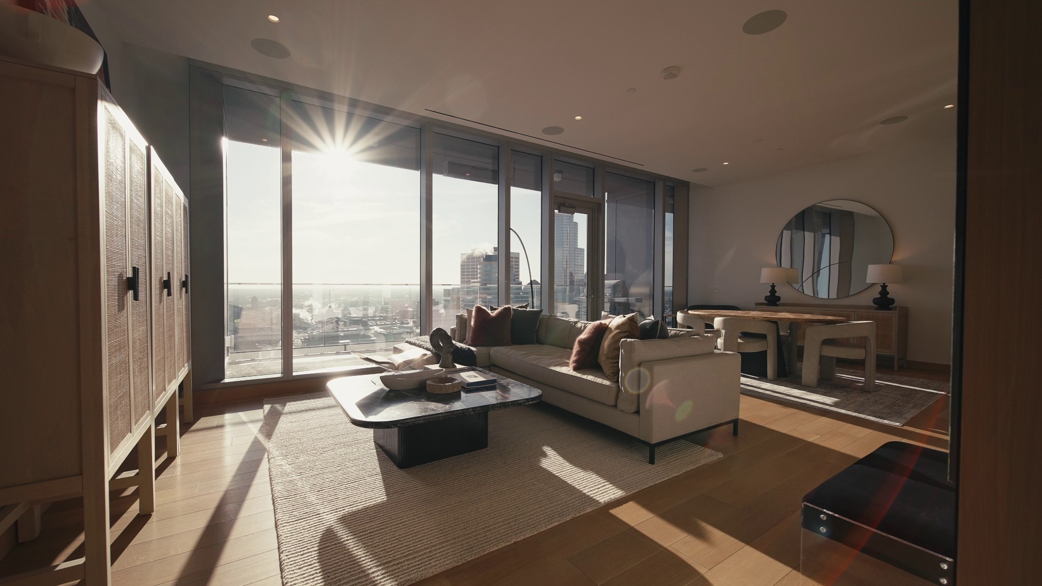 Plano general de un inmueble para su presentación comercial